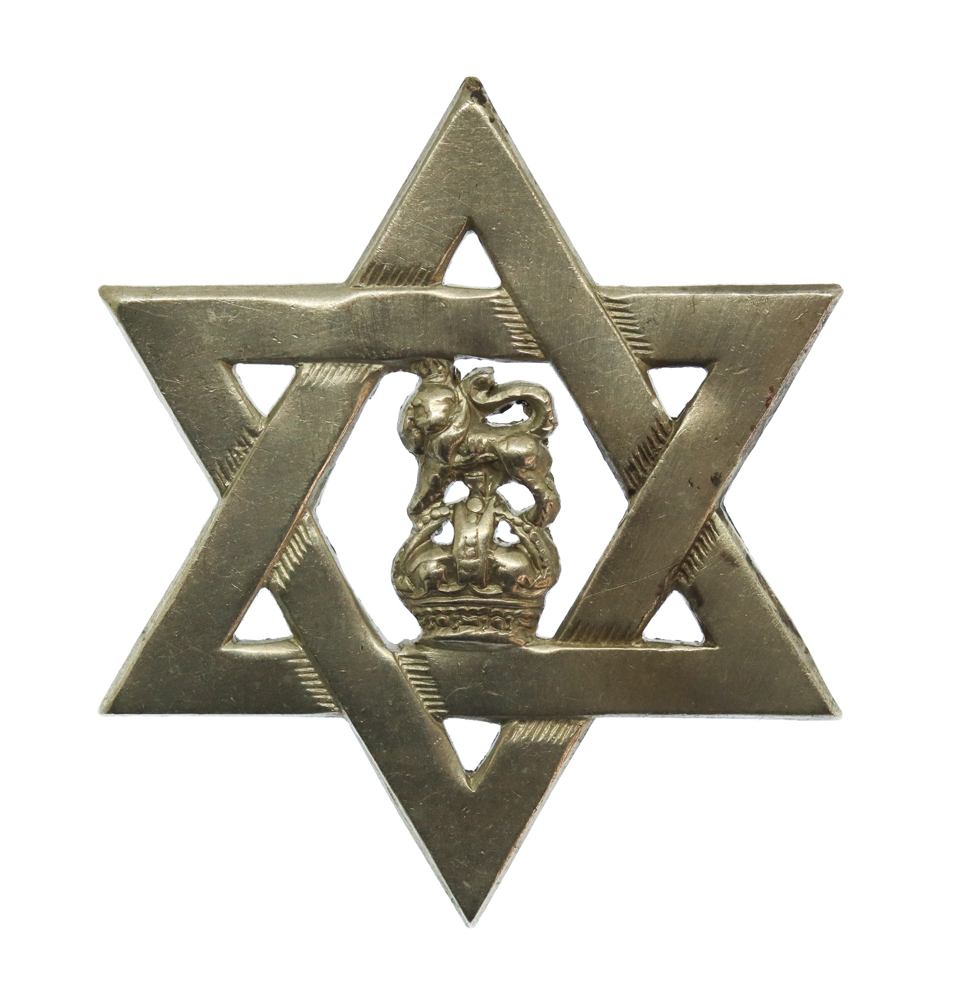 Trinidad Police Cap Badge - King's Crown