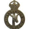 Tanganyika Police Cap Badge - King's Crown
