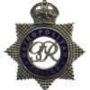 George VI Metropolitan Police Senior Officer's Enamelled Cap Badge 