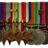 General Service Medal (Clasp - Palestine), WW2 (2 x MID), Coronation Medal & LS&GC Medal Group of Nine - Lieut. (Later Brigadier) J. Harris,  R.A.O.C. / R.E.M.E. 