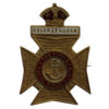 King's Royal Rifle Corps (K.R.R.C.) Enamelled Sweetheart Brooch - King's Crown