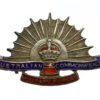 WW1 Australian Commonwealth Military Forces Sterling Silver & Enamel Sweetheart Brooch