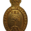 South African Orange Free State Defence Rifle Association Cap Badge - King's Crown