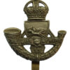 South African Durban Light Infantry Cap Badge - King's Crown