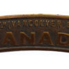 Canadian 29th (Vancouver) Bn. WW1 C.E.F. Shoulder Title