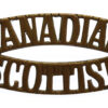 Canadian Scottish Regiment (CANADADIAN/SCOTTISH) Shoulder Title