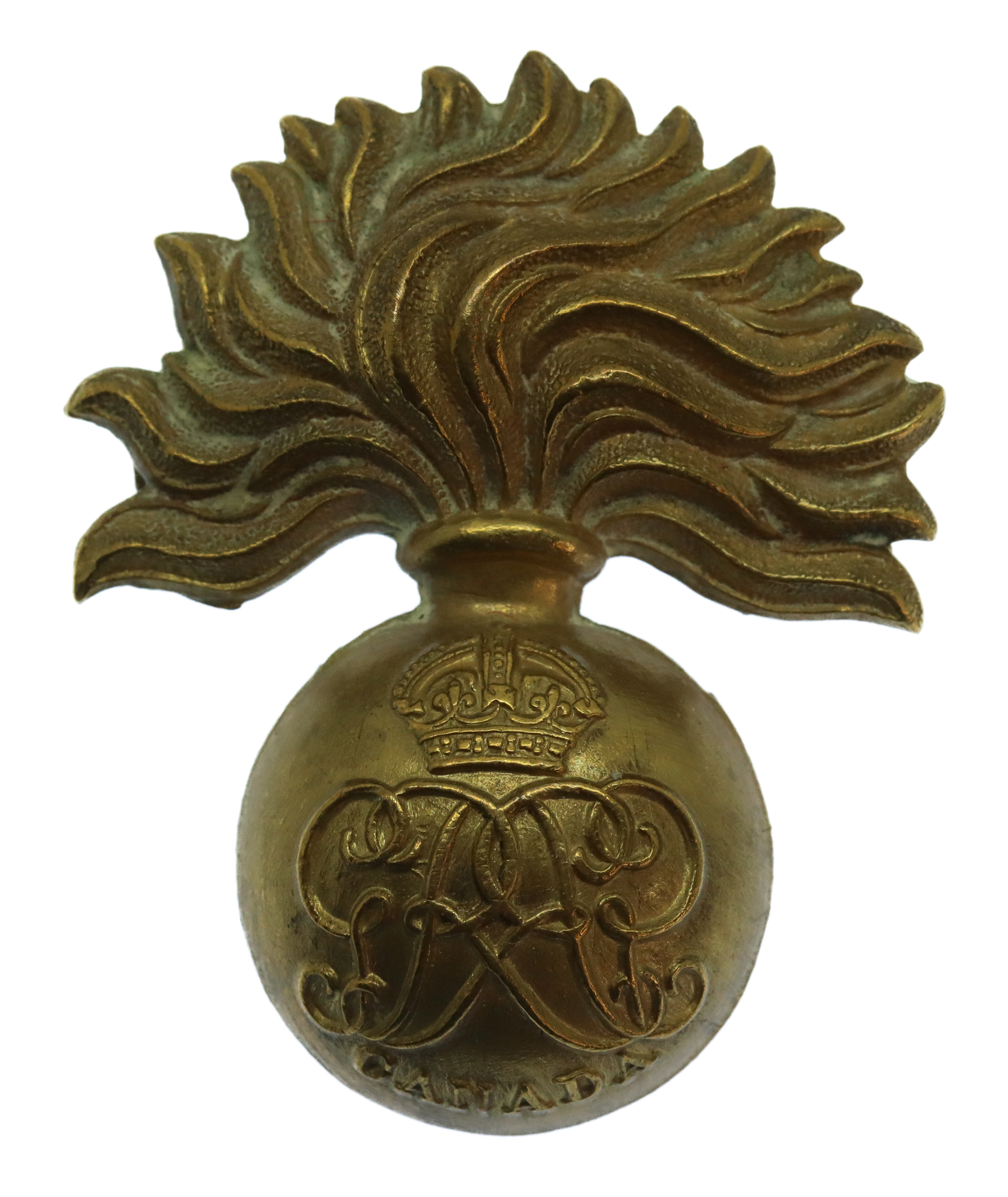 Canadian Grenadier Guards Cap Badge - King's Crown