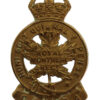 Canadian Royal Montreal Regiment Cap Badge - King's Crown