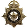 Canadian Penitentiaries Canada Anodised (Staybrite) Cap Badge - King's Crown