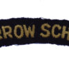 Harrow School Cloth Shoulder Title