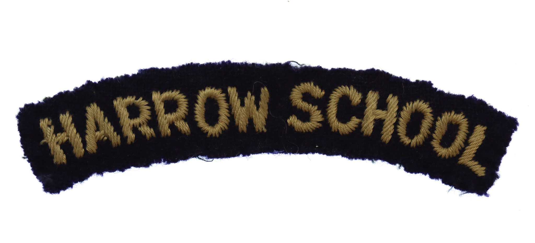 Harrow School Cloth Shoulder Title
