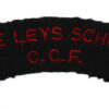 The Leys School C.C.F. Cloth Shoulder Title