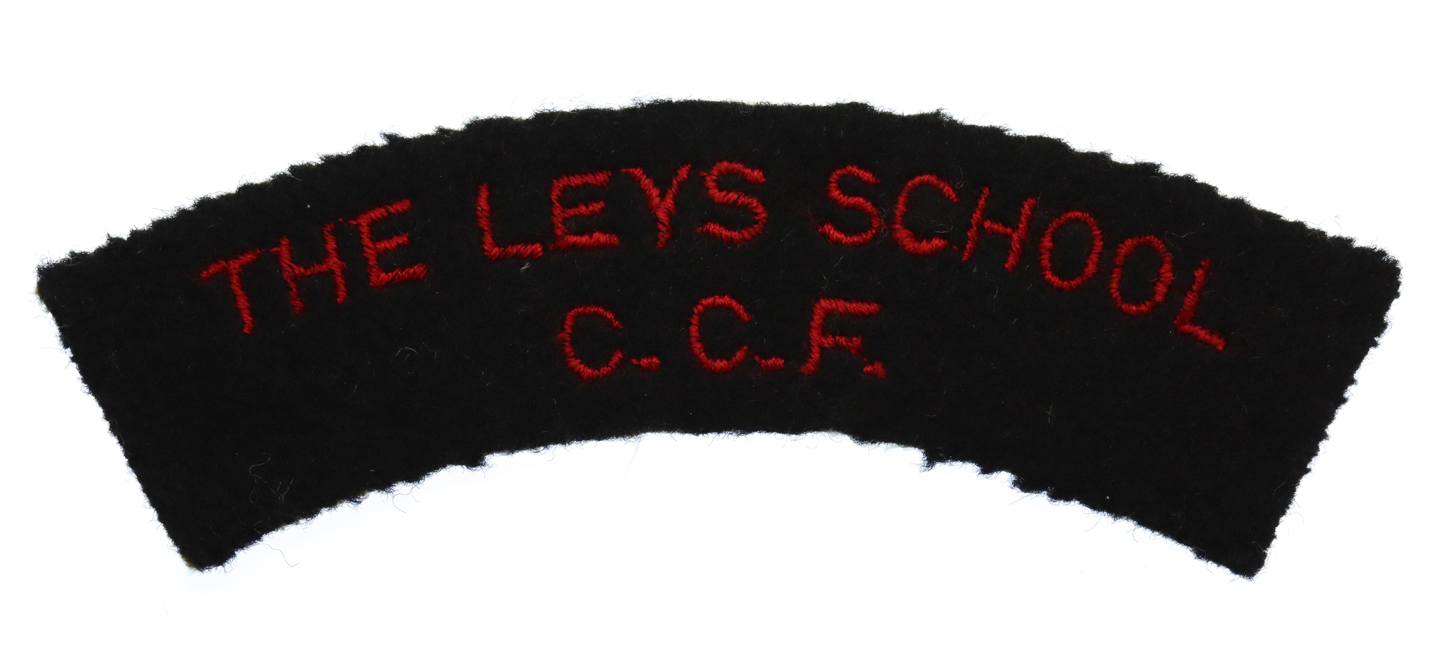 The Leys School C.C.F. Cloth Shoulder Title