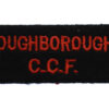 Loughborough Grammar School C.C.F. (LOUGHBOROUGH/C.C.F.) Cloth Shoulder Title