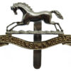 The Queen's Own Hussars Anodised (Staybrite) Cap Badge