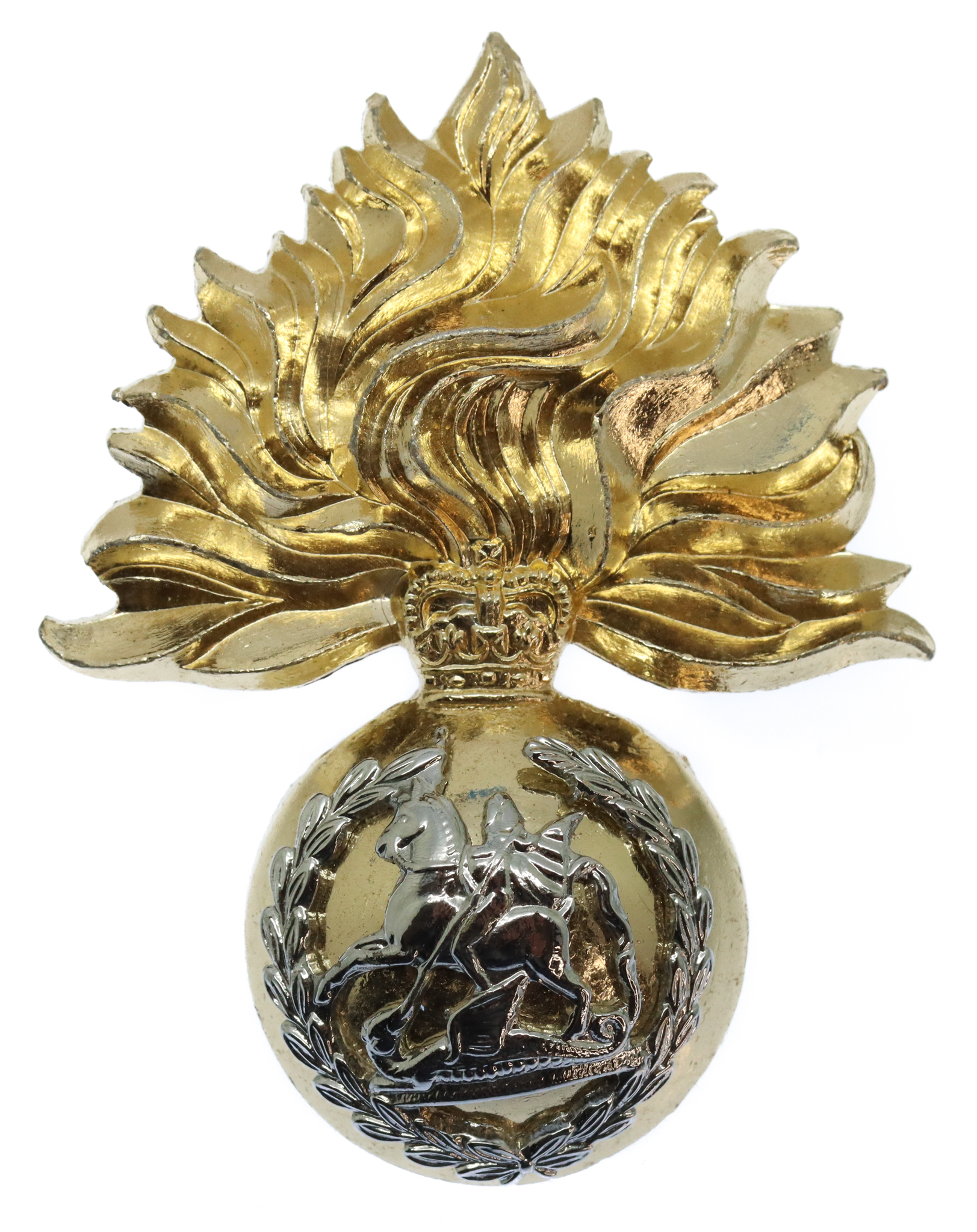 Royal Regiment of Fusiliers Anodised (Staybrite) Cap Badge