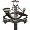 10th Princess Mary's Own Gurkha Rifles Anodised (Staybrite) Cap Badge