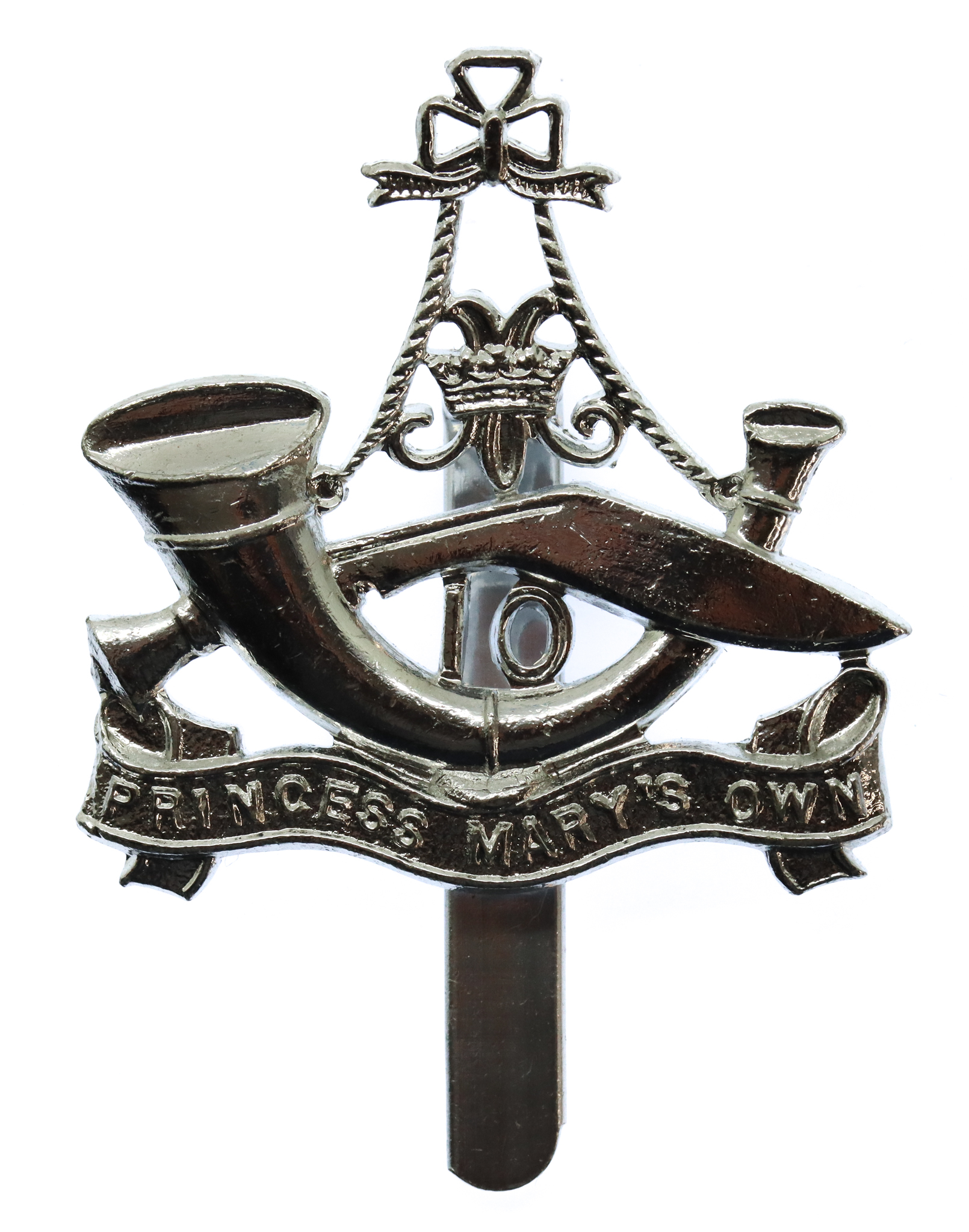 10th Princess Mary's Own Gurkha Rifles Anodised (Staybrite) Cap Badge