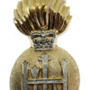 Royal Highland Fusiliers Anodised (Staybrite) Cap Badge