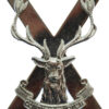 Highland Brigade Anodised (Staybrite) Cap Badge
