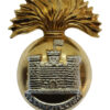 Royal Inniskilling Fusiliers Anodised (Staybrite) Cap Badge