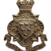 Sussex Yeomanry Anodised (Staybrite) Cap Badge - King's Crown