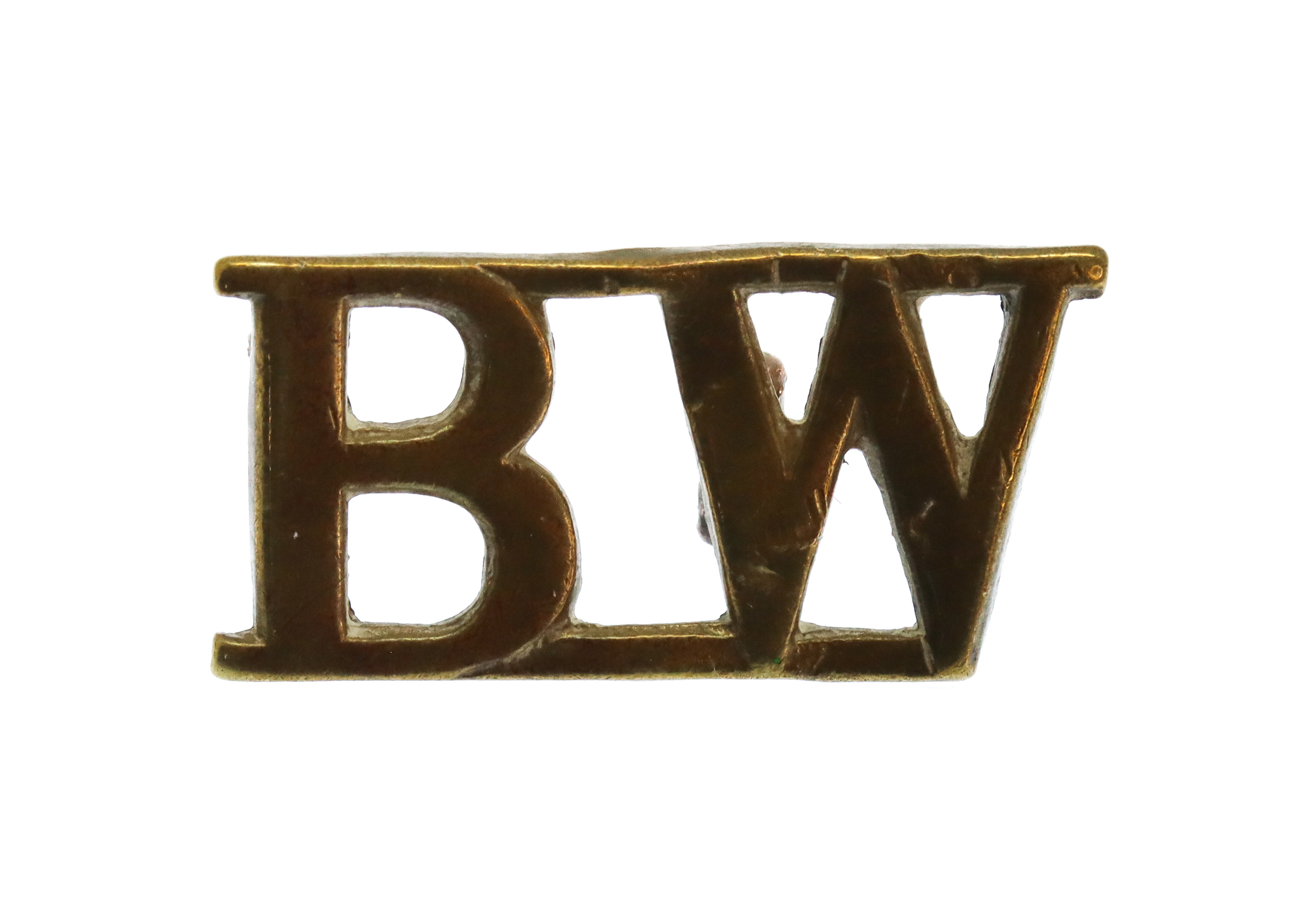 Black Watch Royal Highlanders (B.W.) Shoulder Title