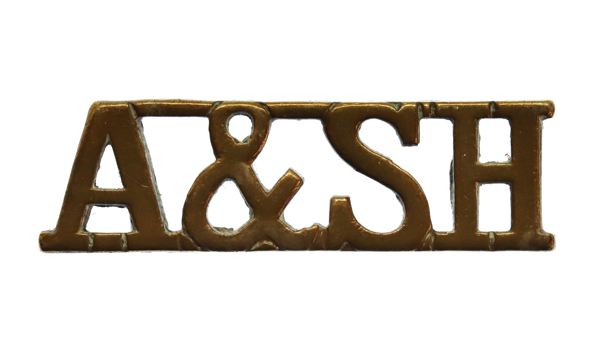Argyll & Sutherland Highlanders (A & SH) Shoulder Title