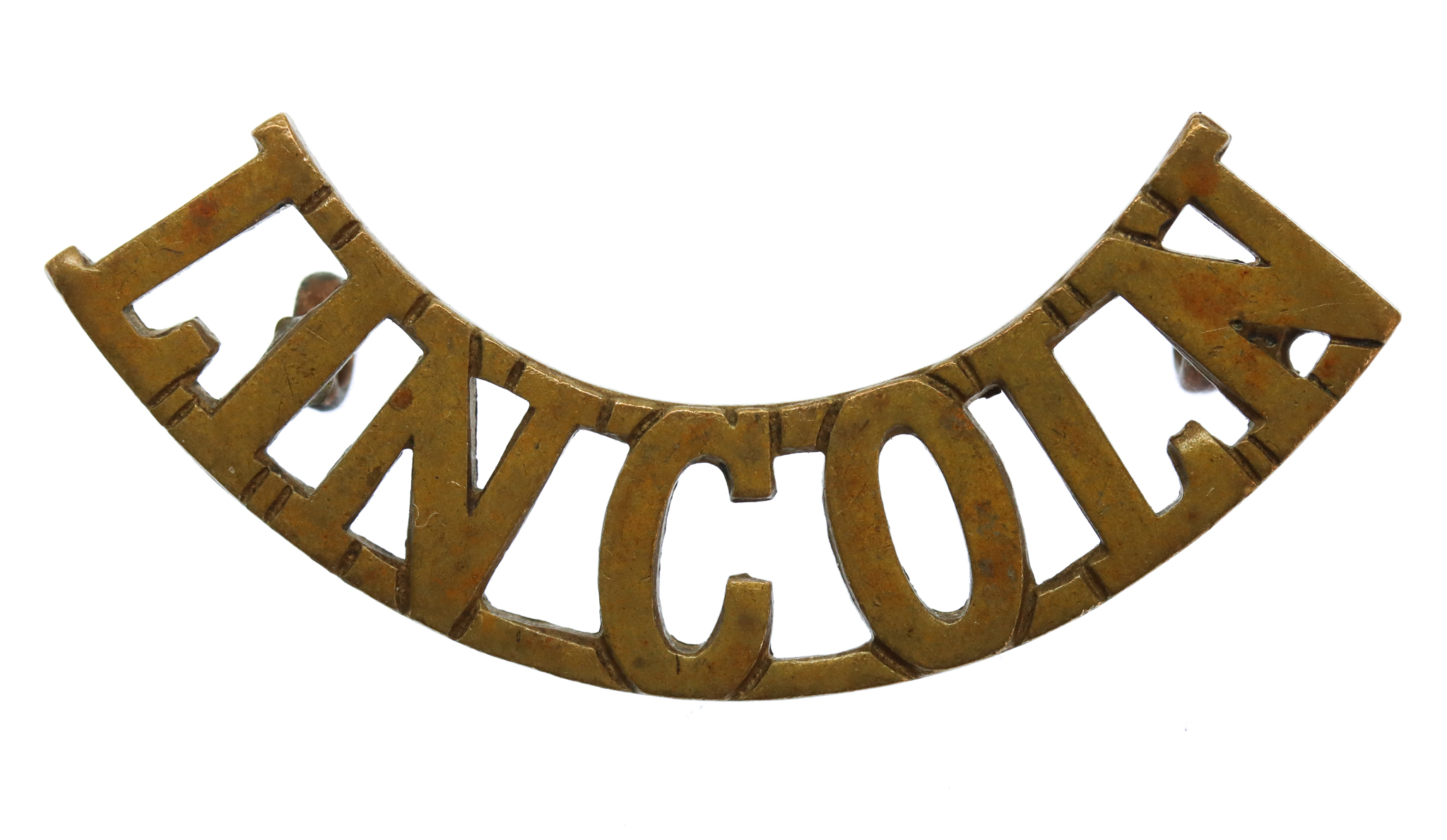 Lincolnshire Regiment (LINCOLN) Shoulder Title