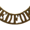 Bedfordshire Regiment (BEDFORD) Shoulder Title