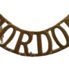 Gordon Highlanders (GORDON) Shoulder Title
