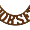 Dorsetshire Regiment (DORSET) Shoulder Title