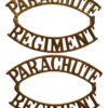 Pair of Parachute Regiment (PARACHUTE/REGIMENT) Shoulder Titles