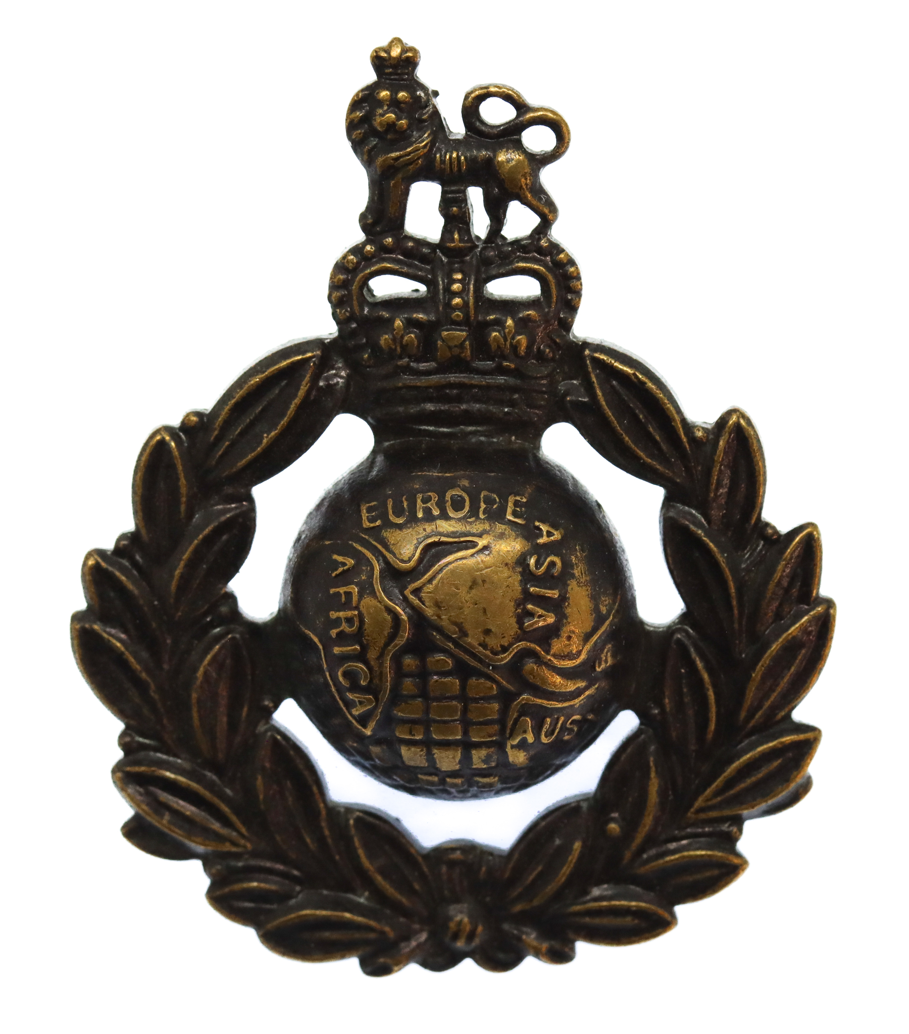 Royal Marines Cap Badge - Queen's Crown