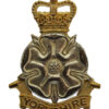 Yorkshire Brigade Officer's Cap Badge - Queen's Crown