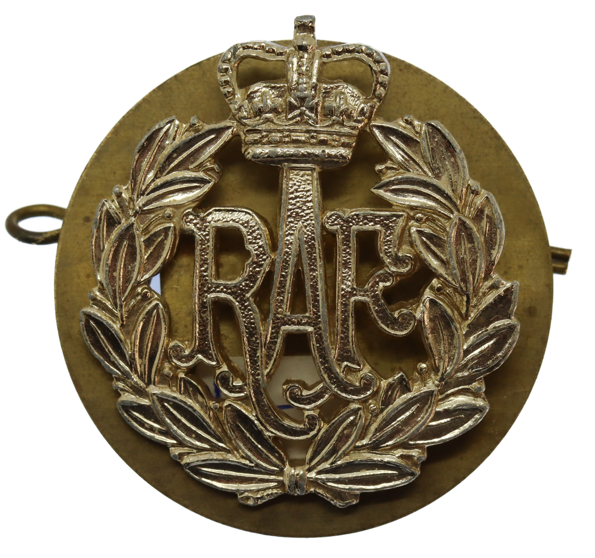 Royal Air Force (R.A.F.) Anodised (Staybrite) Cap Badge
