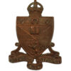 St. Andrew's University U.T.C. Cap Badge - King's Crown