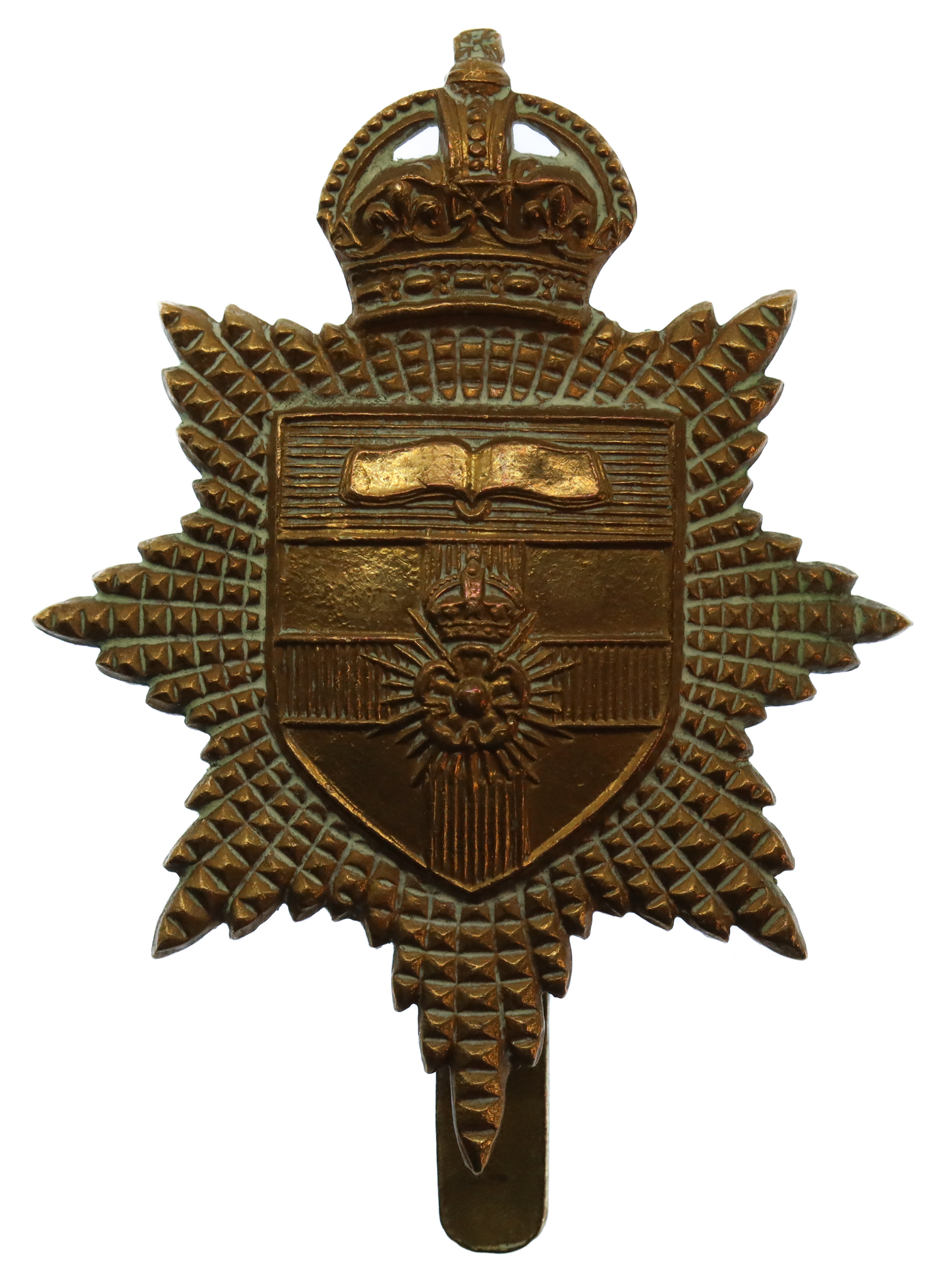 University of London O.T.C. Cap Badge - King's Crown