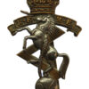 Royal Electrical & Mechanical Engineers (R.E.M.E.) Bi-Metal Cap Badge - King's Crown (2nd Pattern)