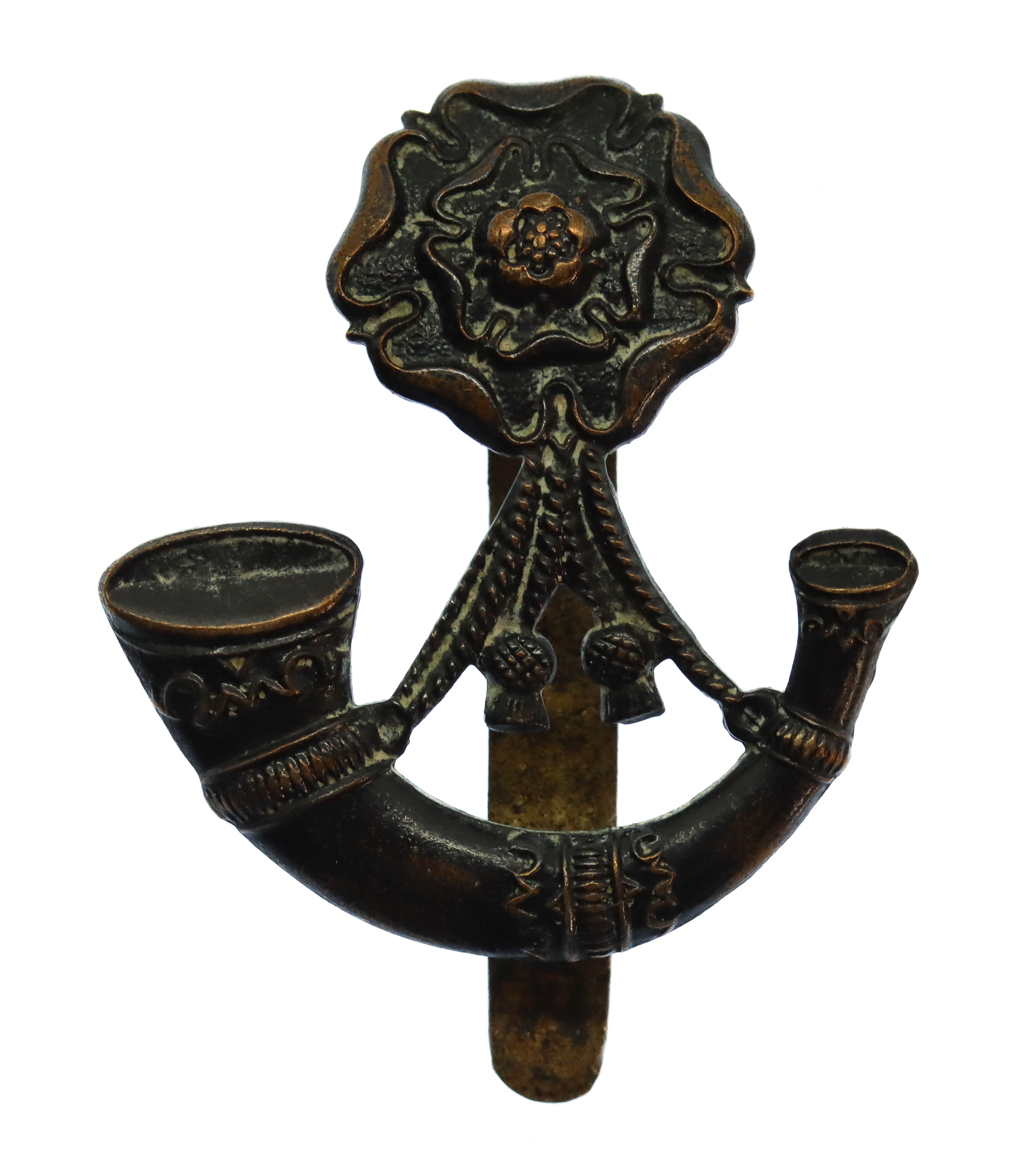 6th (Rifle) Bn. King's (Liverpool) Regiment Cap Badge