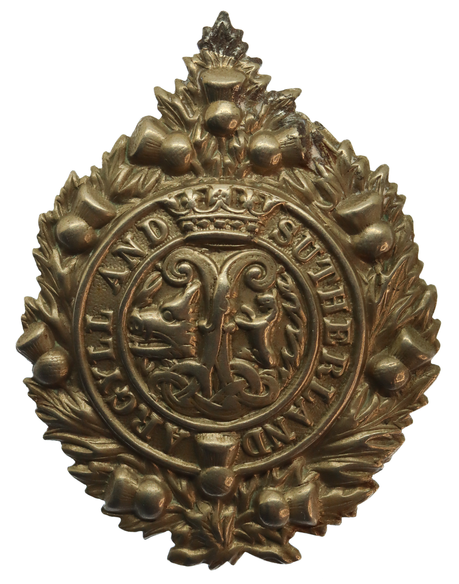 Argyll & Sutherland Highlanders Non Voided Cap Badge 