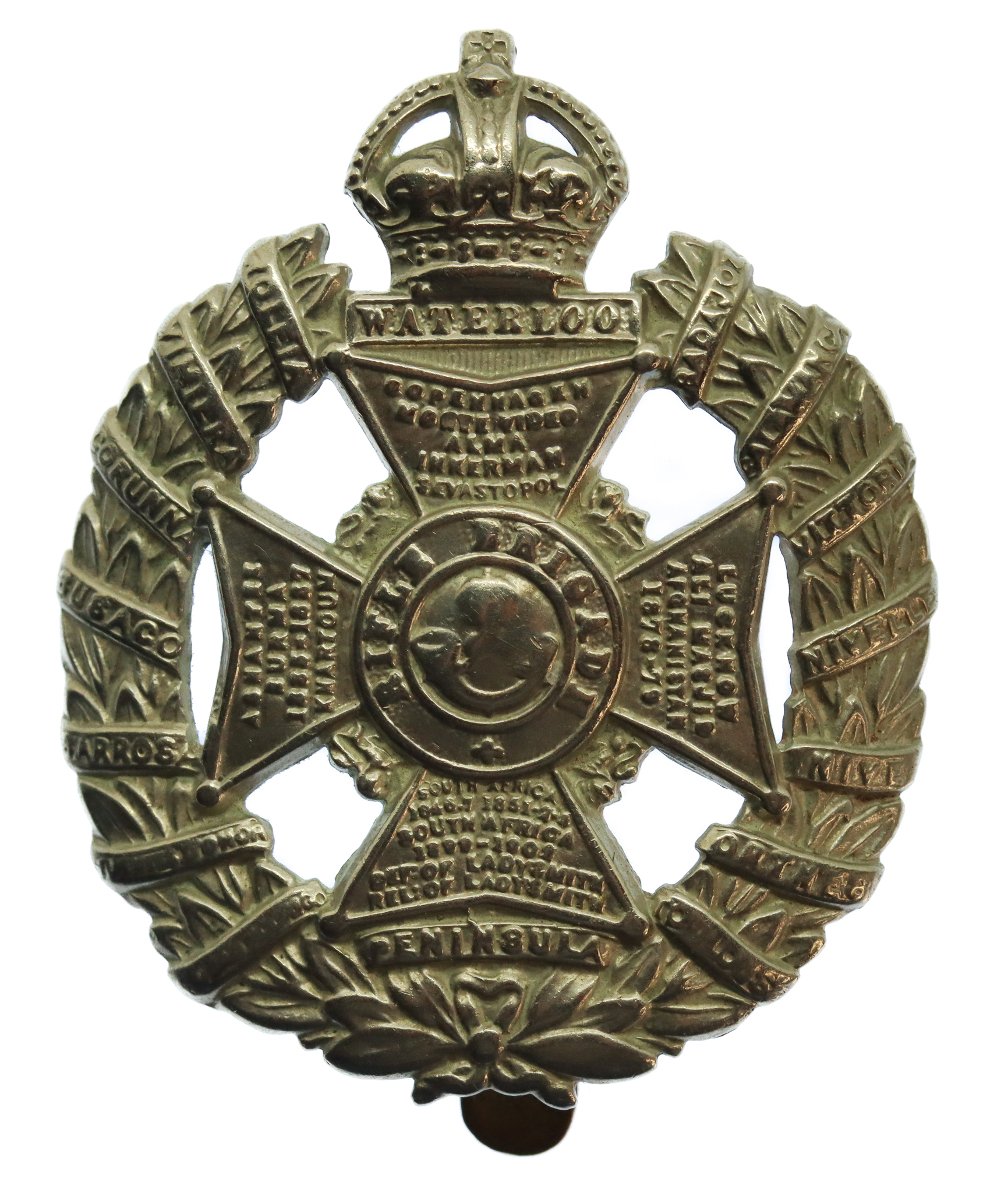 Rifle Brigade Cap Badge - King's Crown