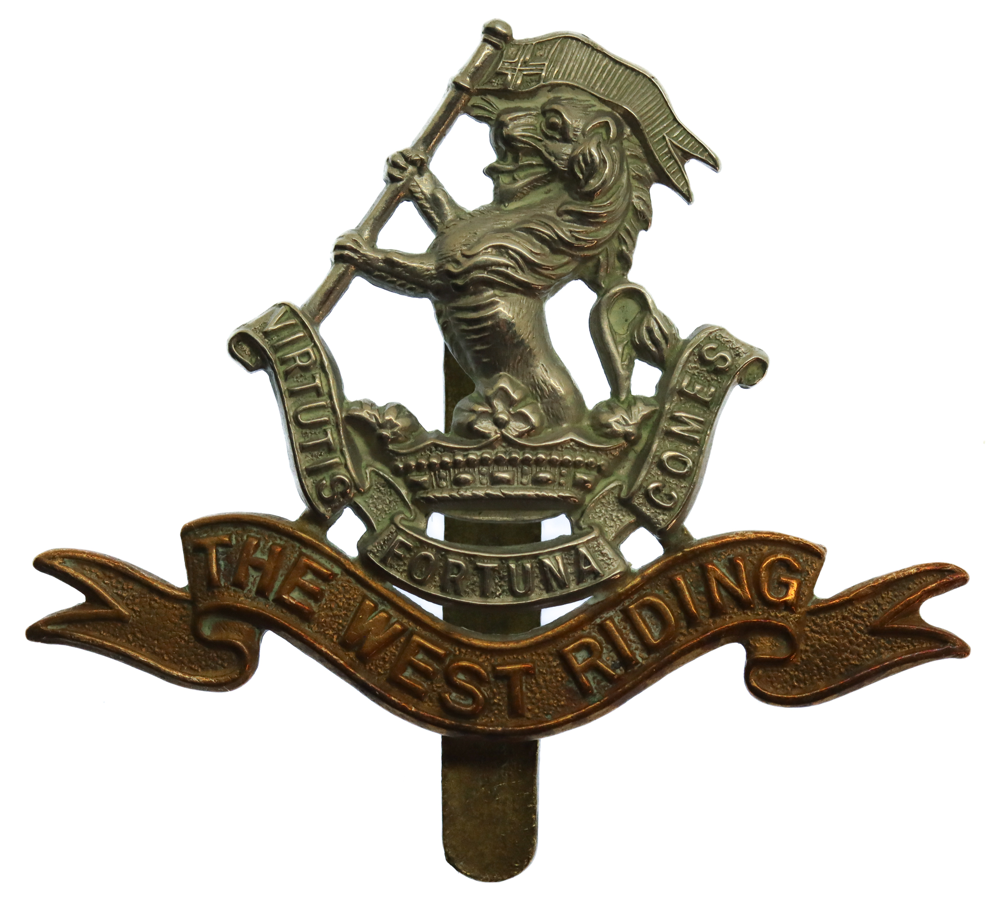 West Riding Regiment (Duke of Wellington's) Cap Badge