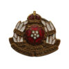 Derbyshire Yeomanry Enamelled Lapel Badge - King's Crown