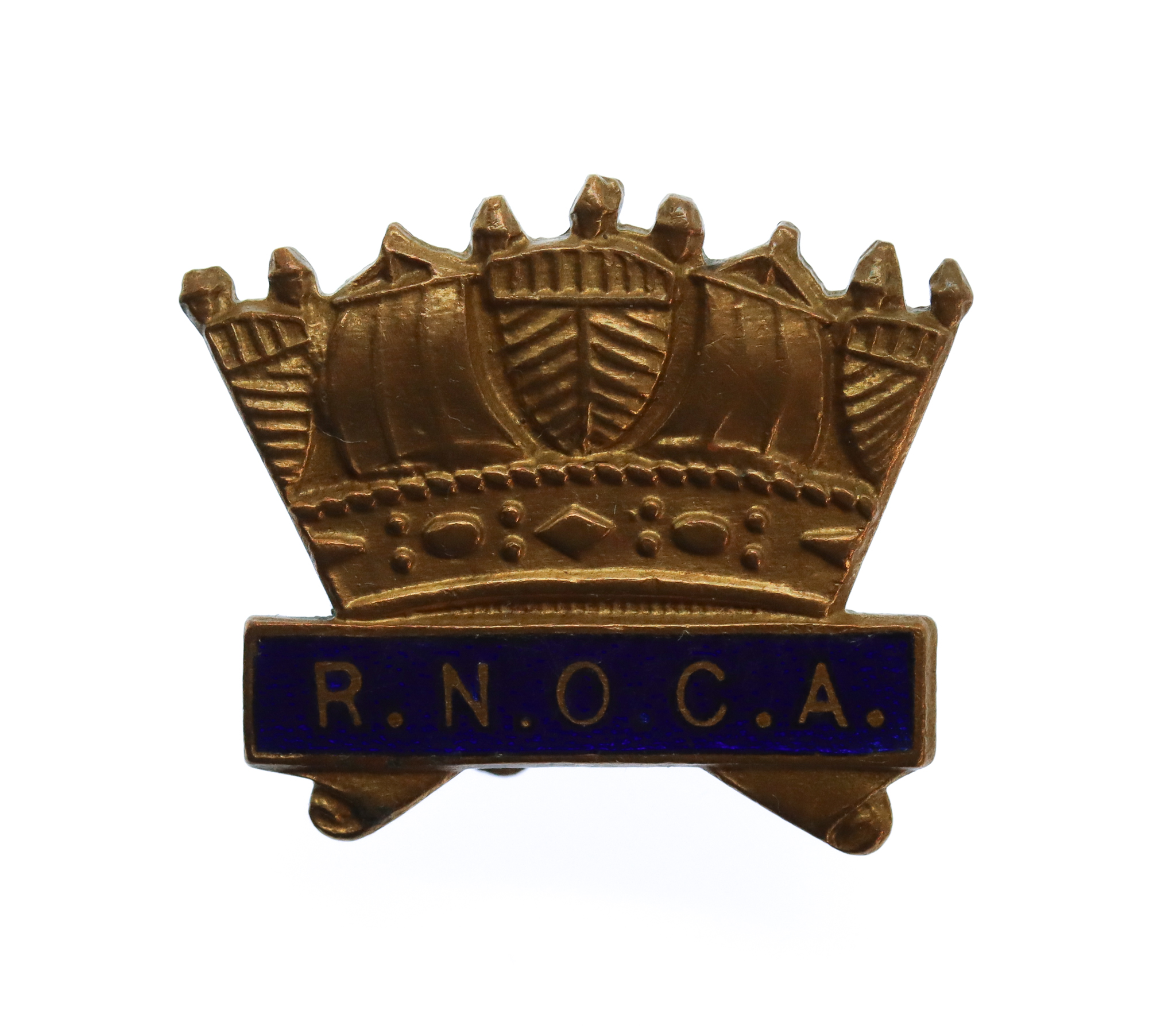 Royal Navy Old Comrades Association (R.N.O.C.A.) Enamelled Lapel Badge 