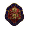 Royal Artillery Association Enamelled Lapel Badge - King's Crown