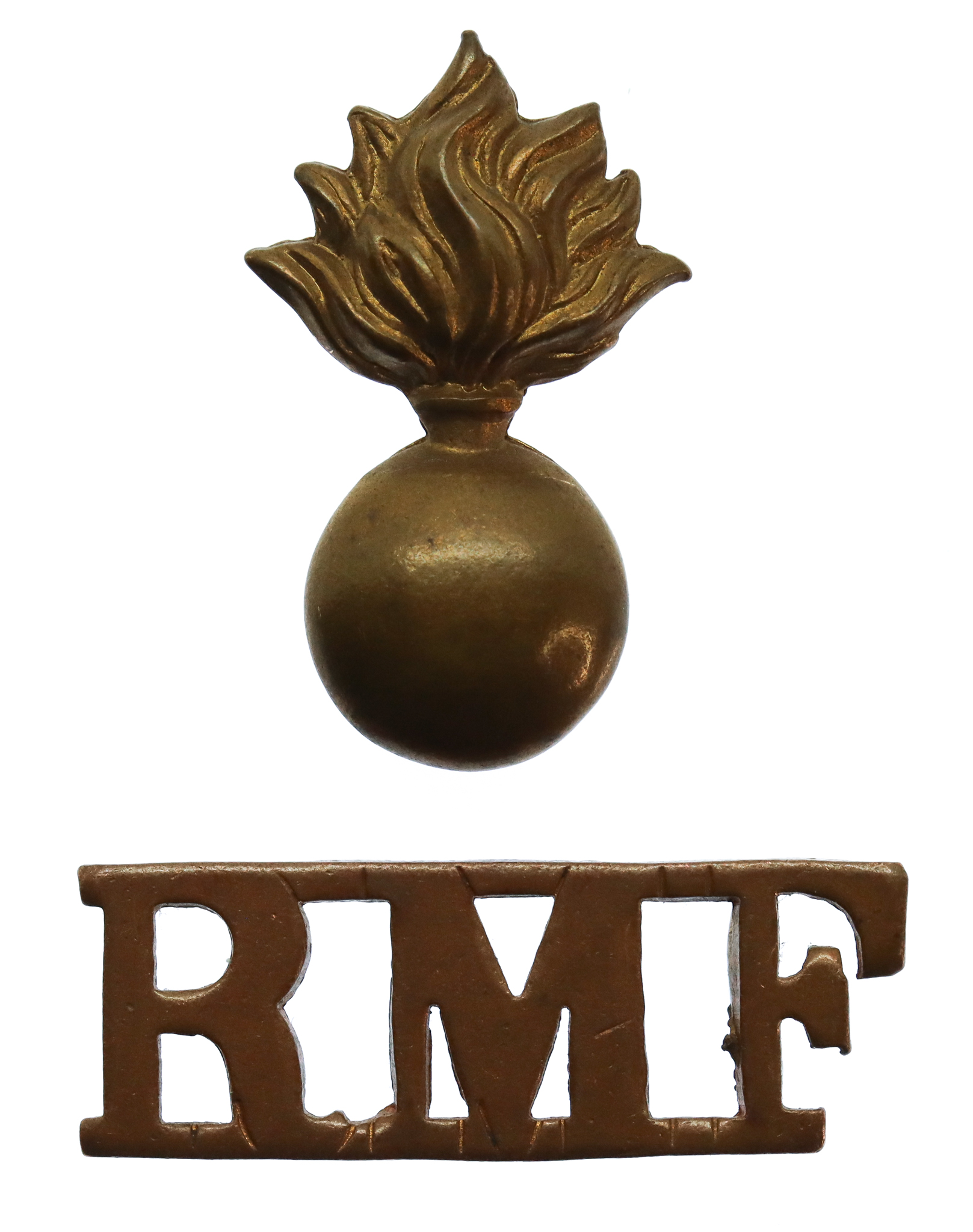 Royal Munster Fusiliers (Grenade/R.M.F.) Shoulder Title