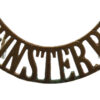Leinster Regiment (LEINSTER R.C.) Shoulder Title
