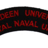 Aberdeen University Royal Naval Unit Cloth Shoulder Title