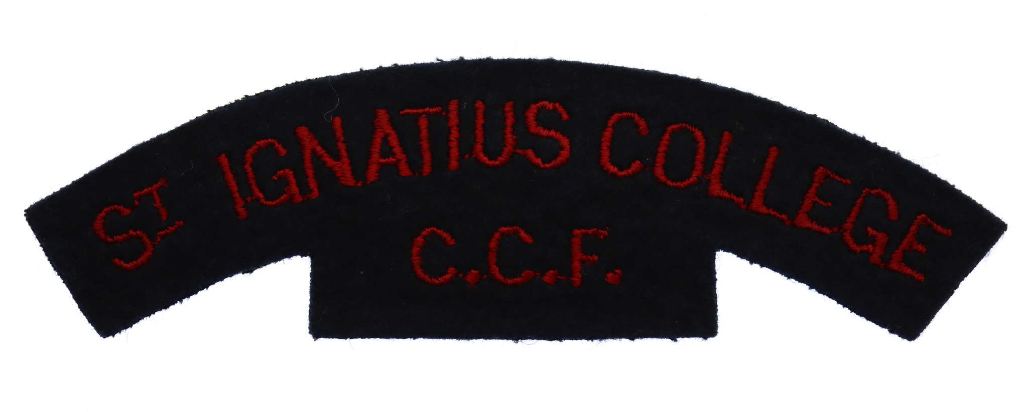 St. Ignatius College C.C.F. Cloth Shoulder Title
